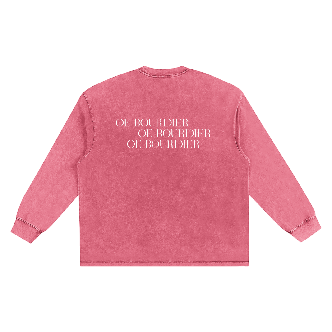Snow Washed Oversize Long Sleeve