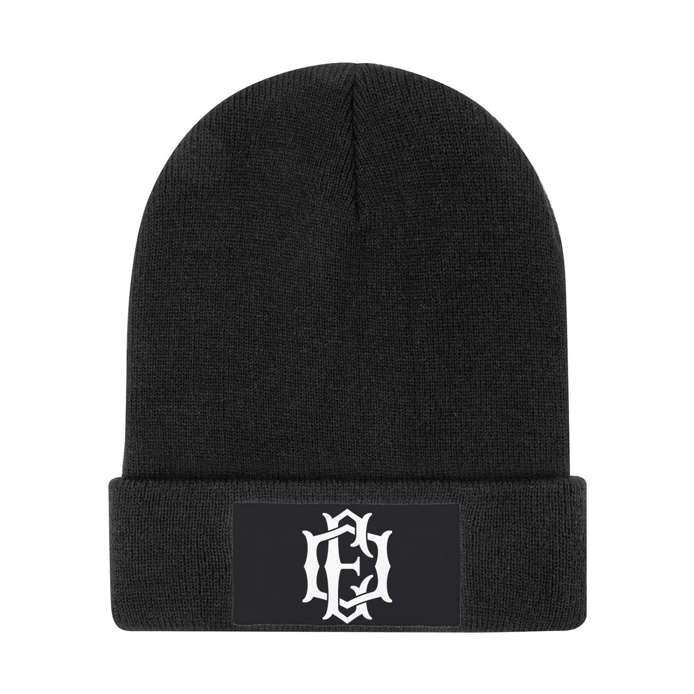 KNIT BEANIE WITH OE BOURDIER LOGO