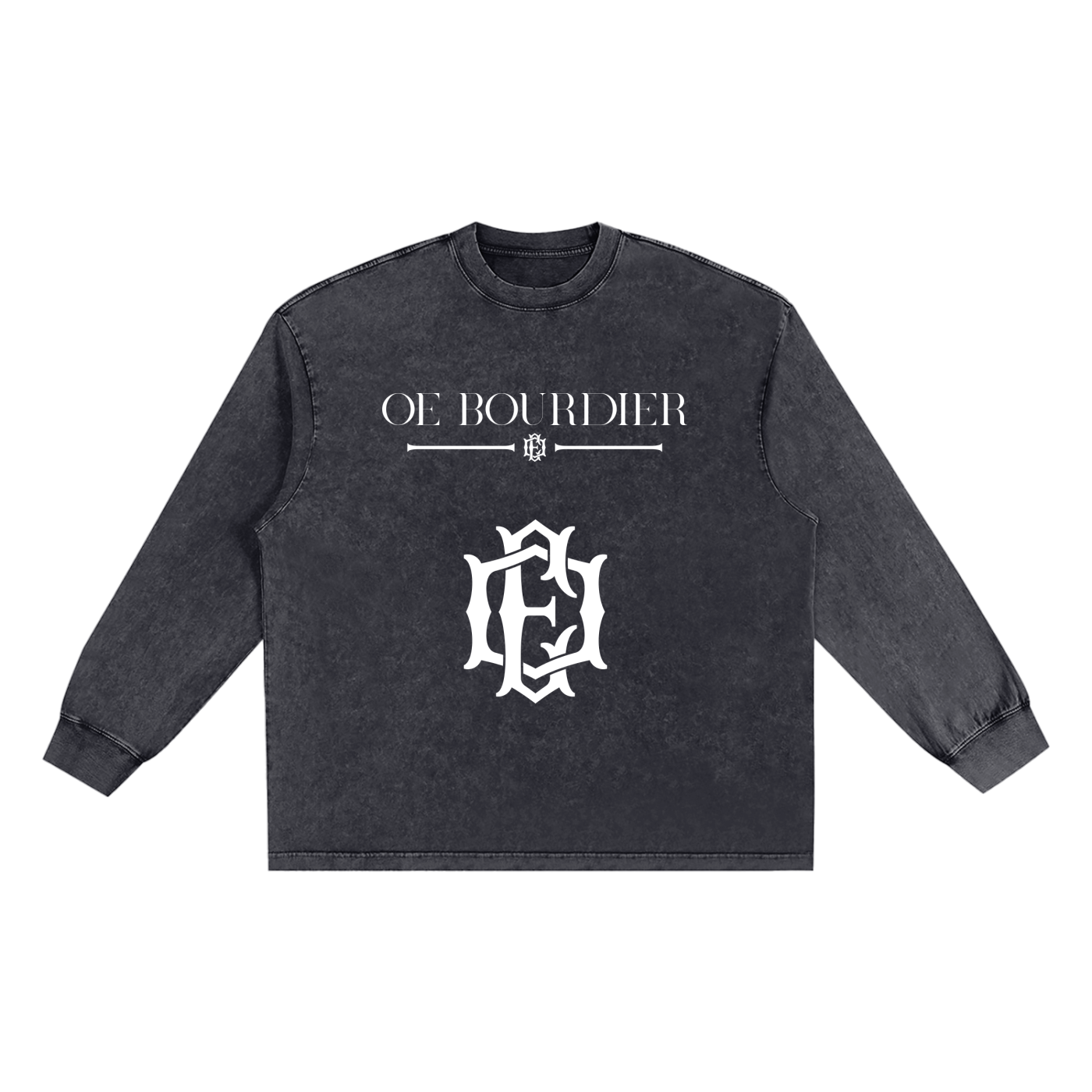 Snow Washed Oversize Long Sleeve
