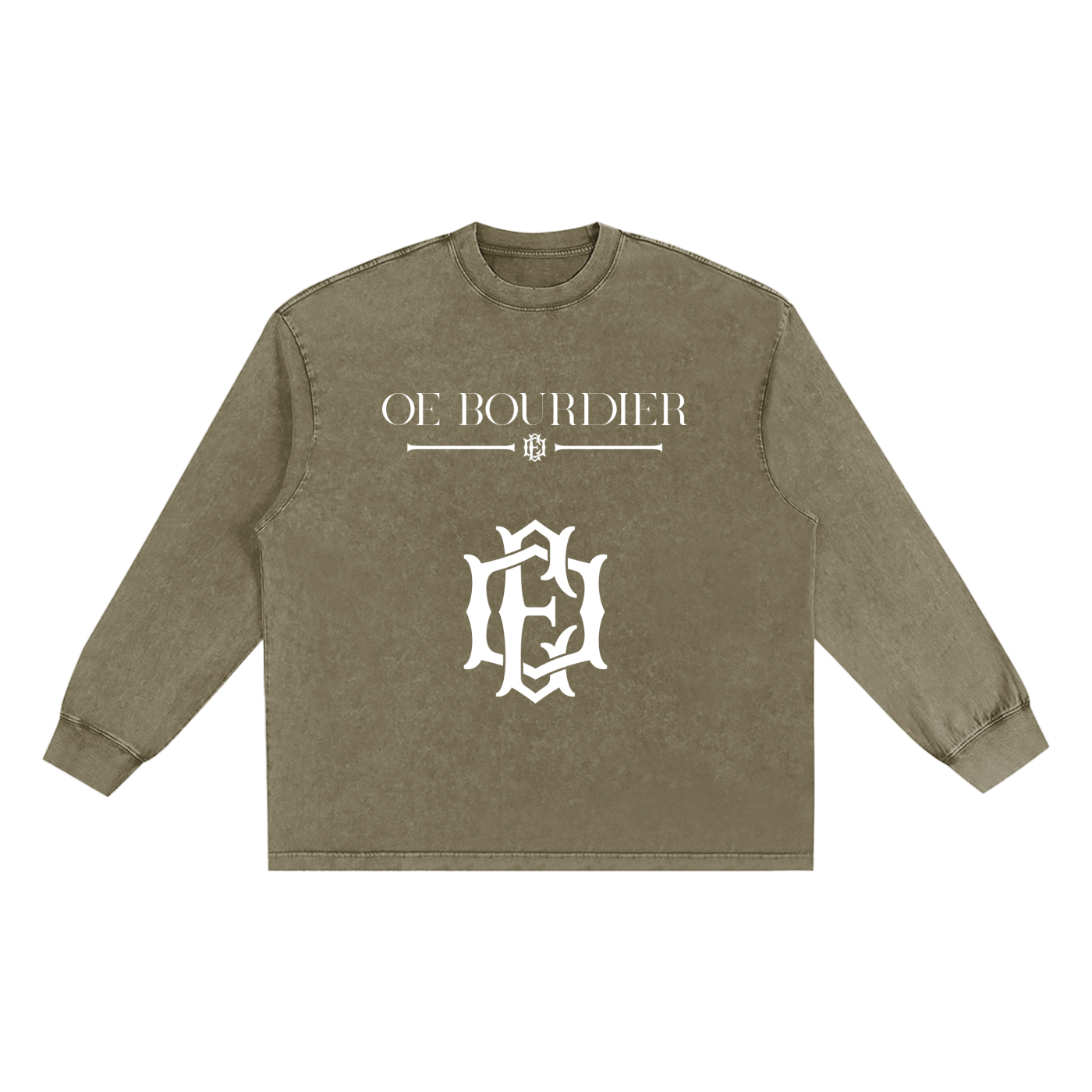 Snow Washed Oversize Long Sleeve