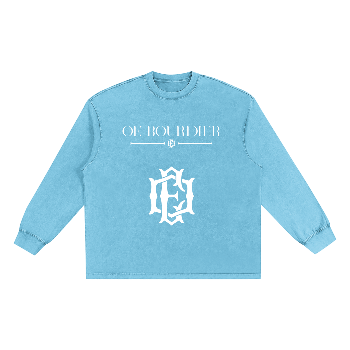 Snow Washed Oversize Long Sleeve