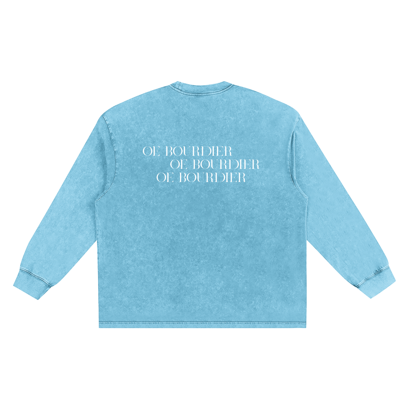 Snow Washed Oversize Long Sleeve