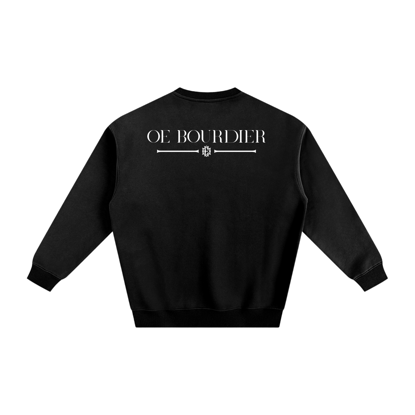 FlEECED SWEATSHIRT WITH OE BOURDIER LOGO