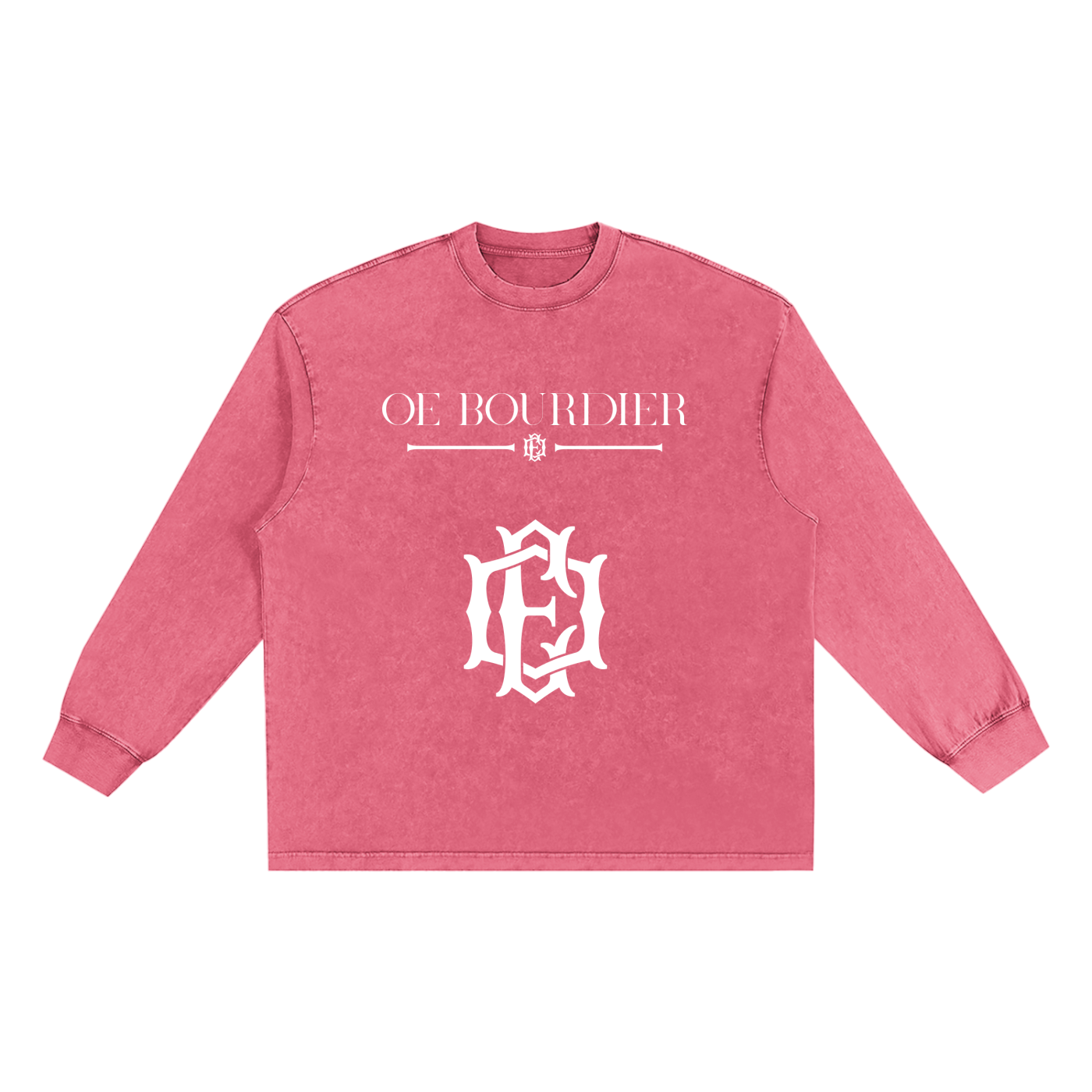 Snow Washed Oversize Long Sleeve