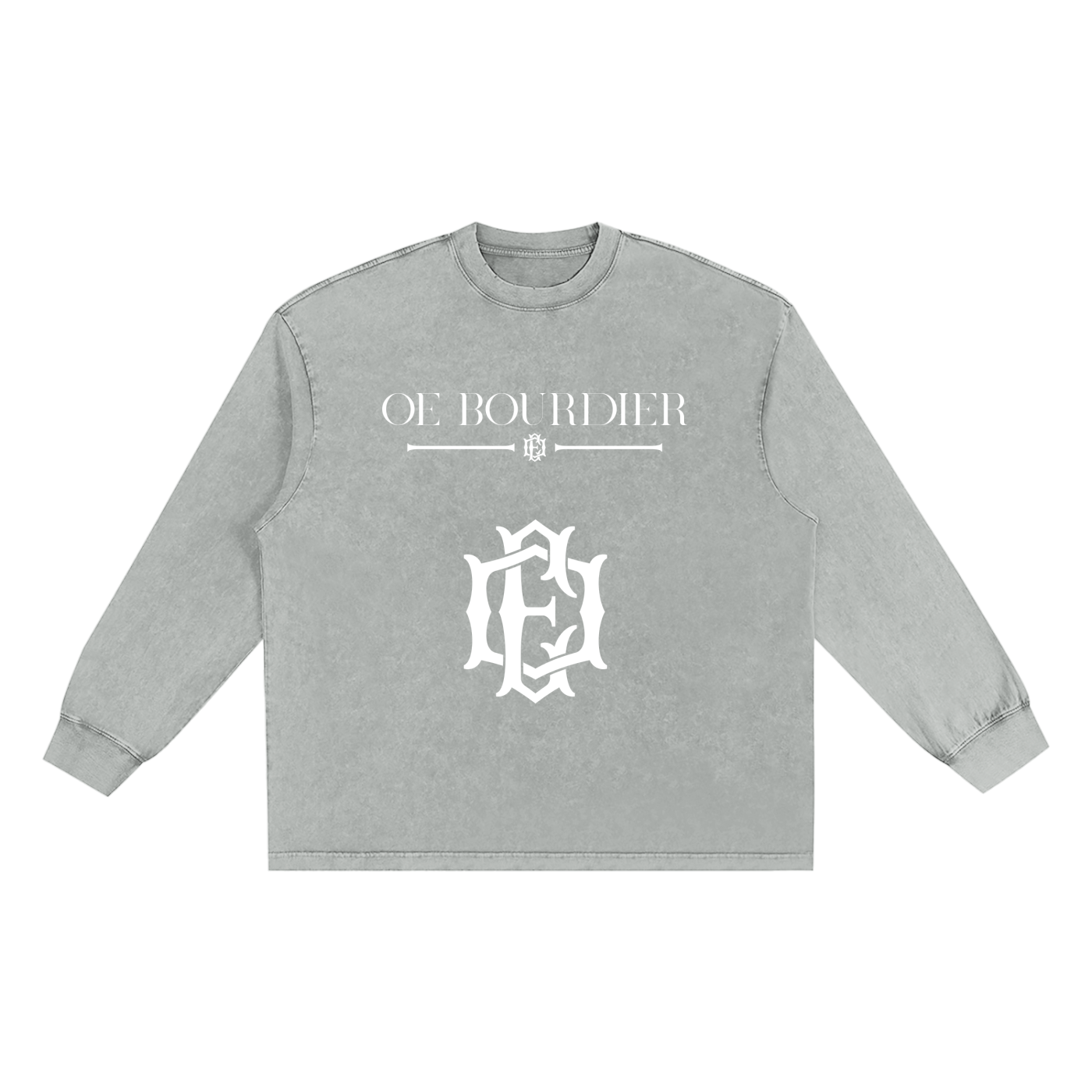Snow Washed Oversize Long Sleeve