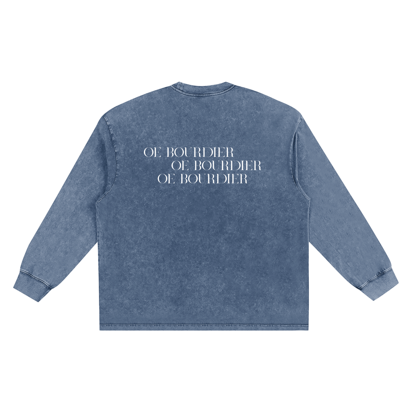 Snow Washed Oversize Long Sleeve