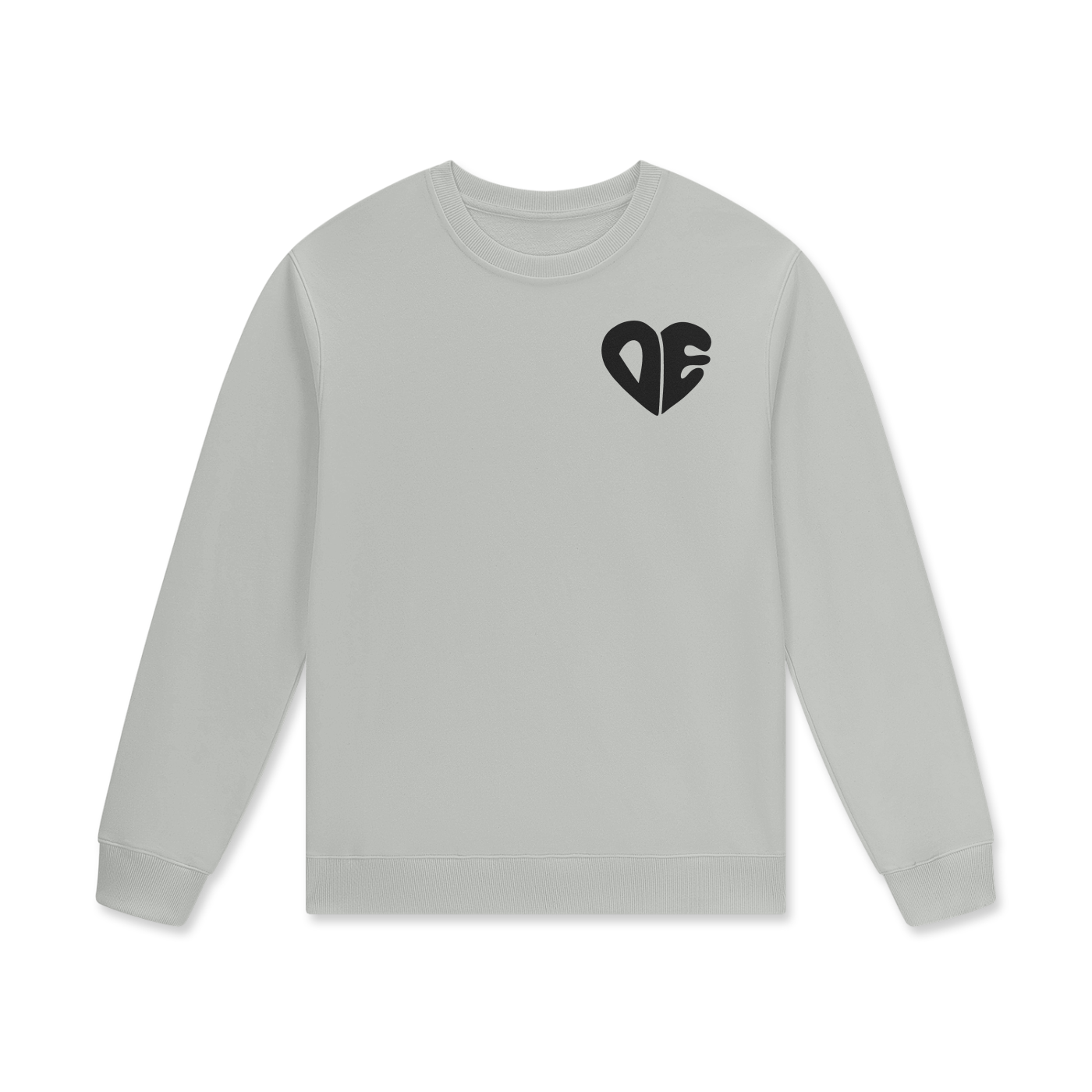 CREW NECK WITH OE BOURDIER LOGO