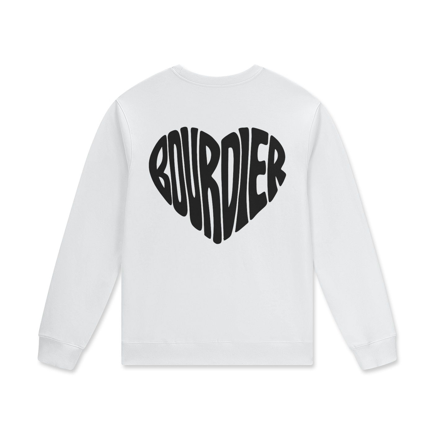 CREW NECK WITH OE BOURDIER LOGO