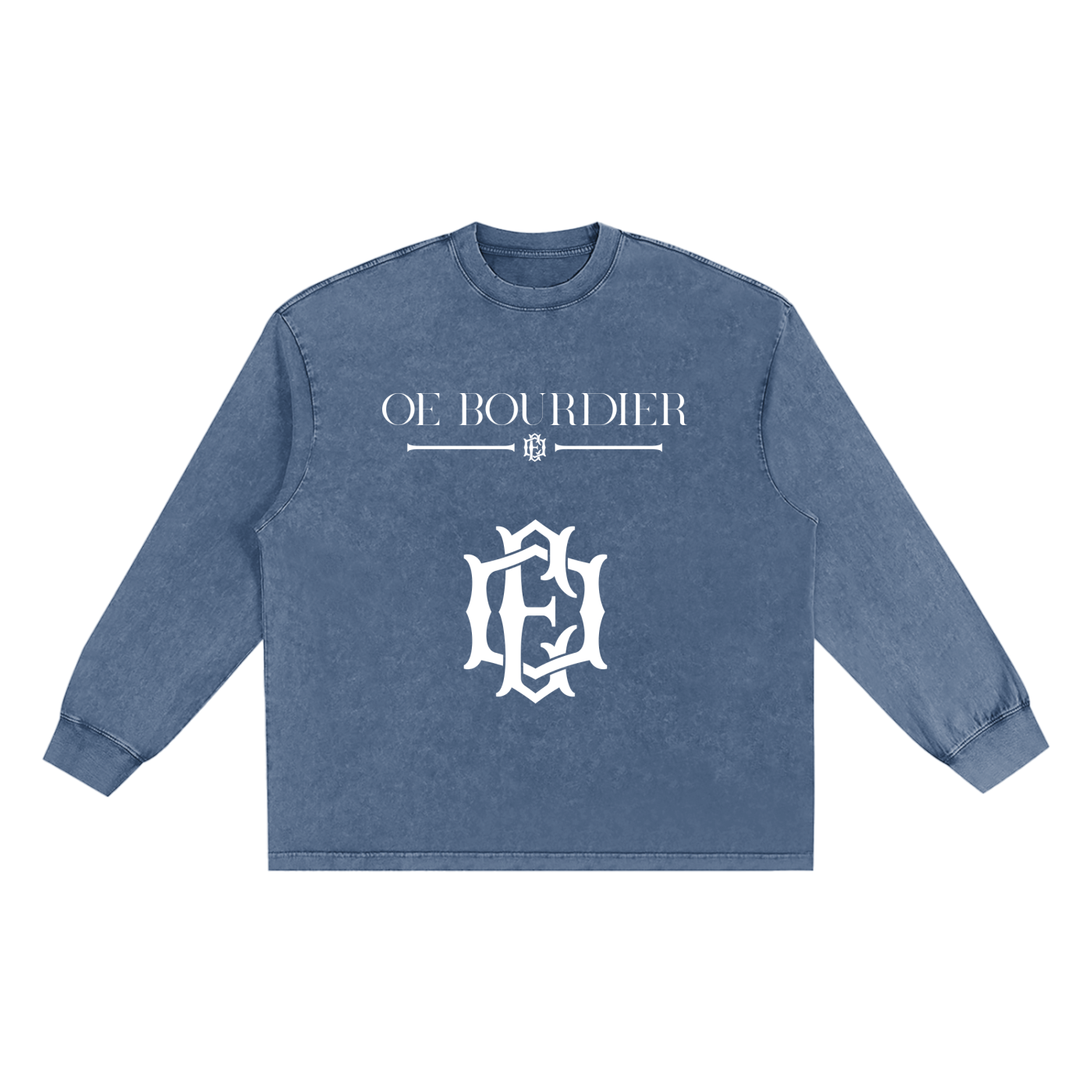 Snow Washed Oversize Long Sleeve
