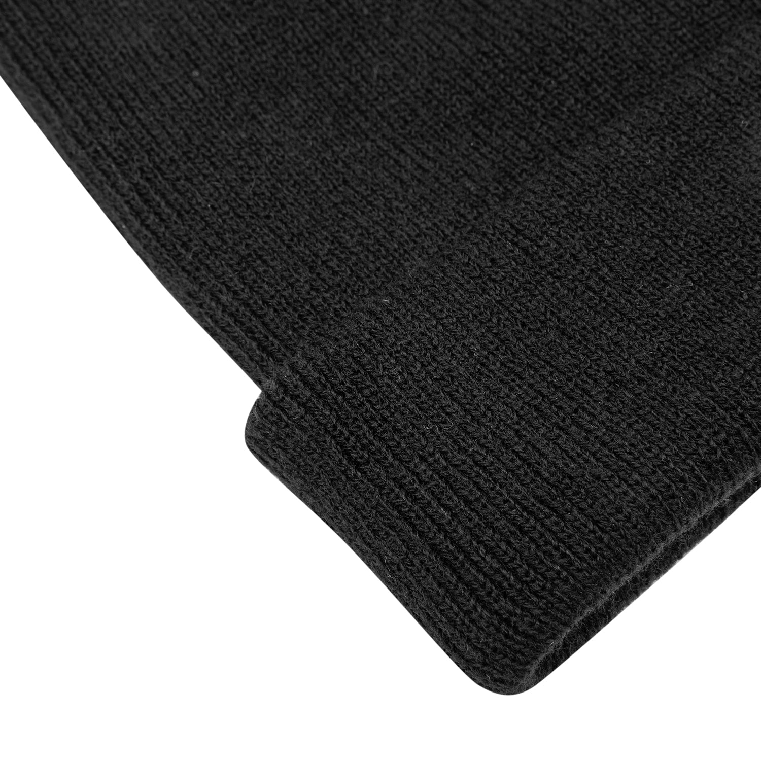 KNIT BEANIE WITH OE BOURDIER LOGO