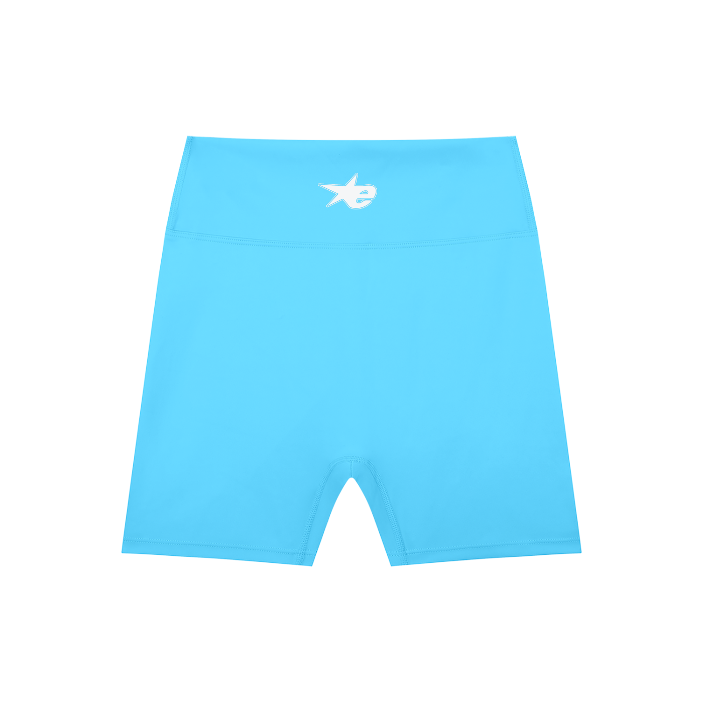 High-Waisted Blend Biker Shorts