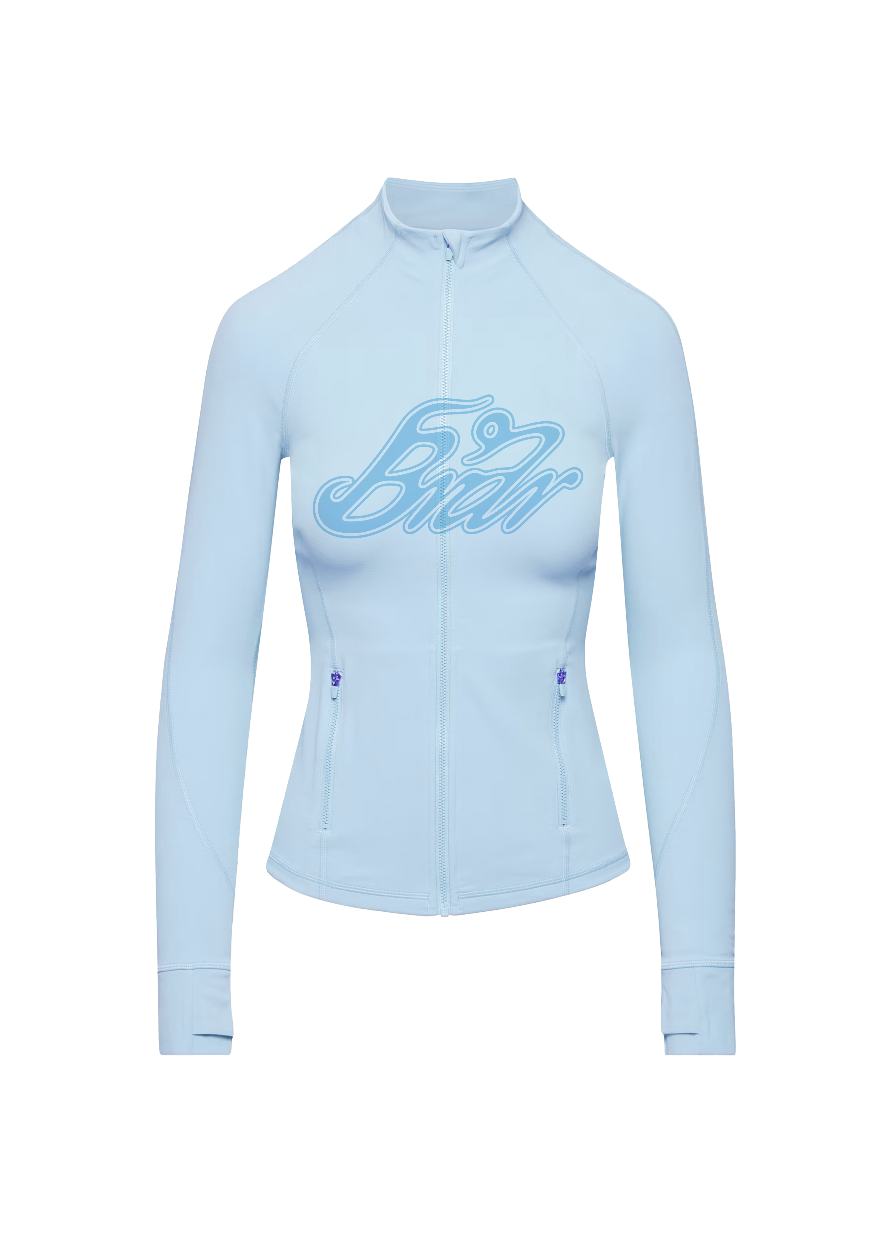 Brdr™ Sculpt-Fit Zip Jacket – Pink Pressure