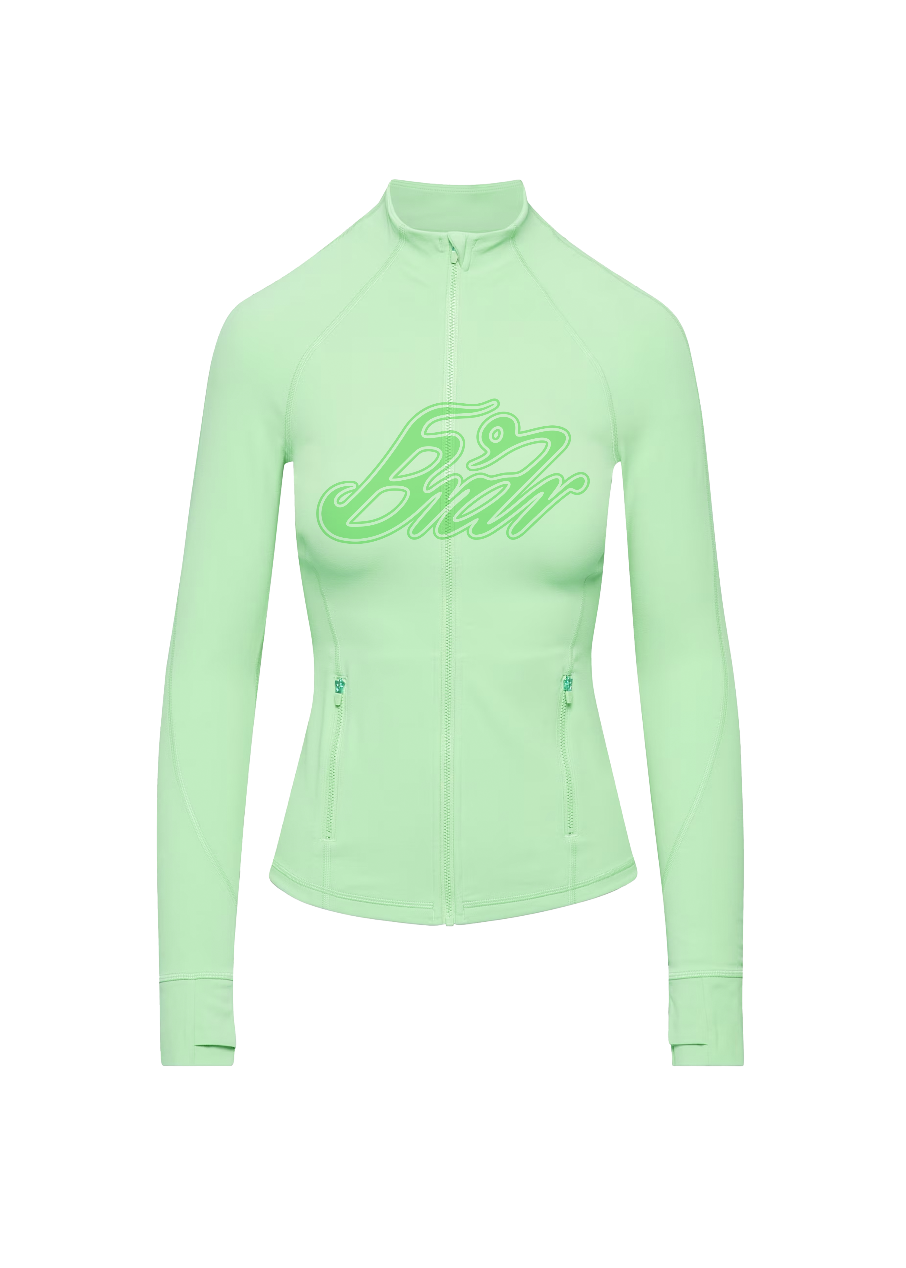 Brdr™ Sculpt-Fit Zip Jacket – Pink Pressure
